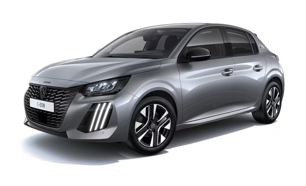 Peugeot 208 Grise en location à Casablanca